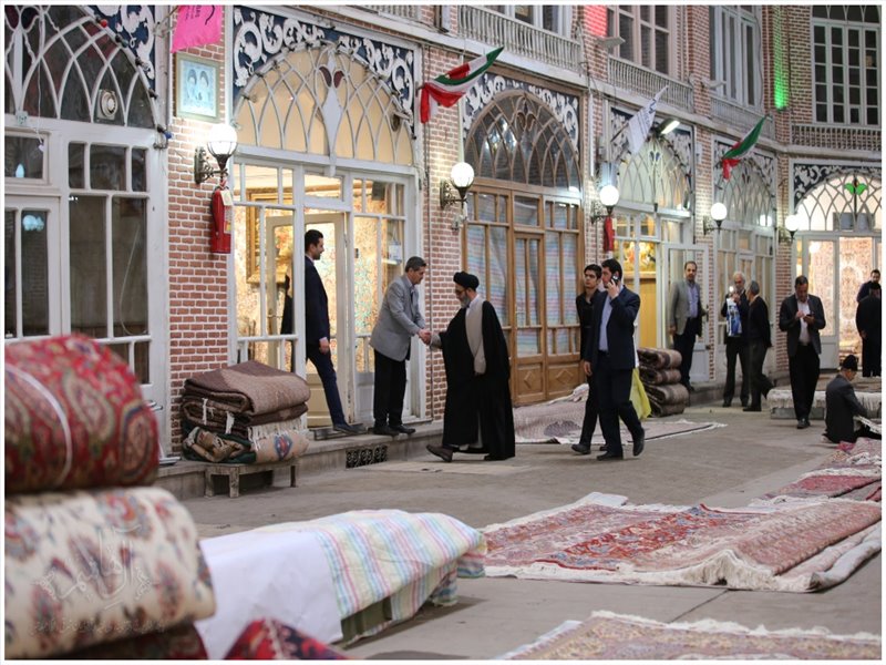 حضور در بازار بزرگ تبریز به روایت تصویر