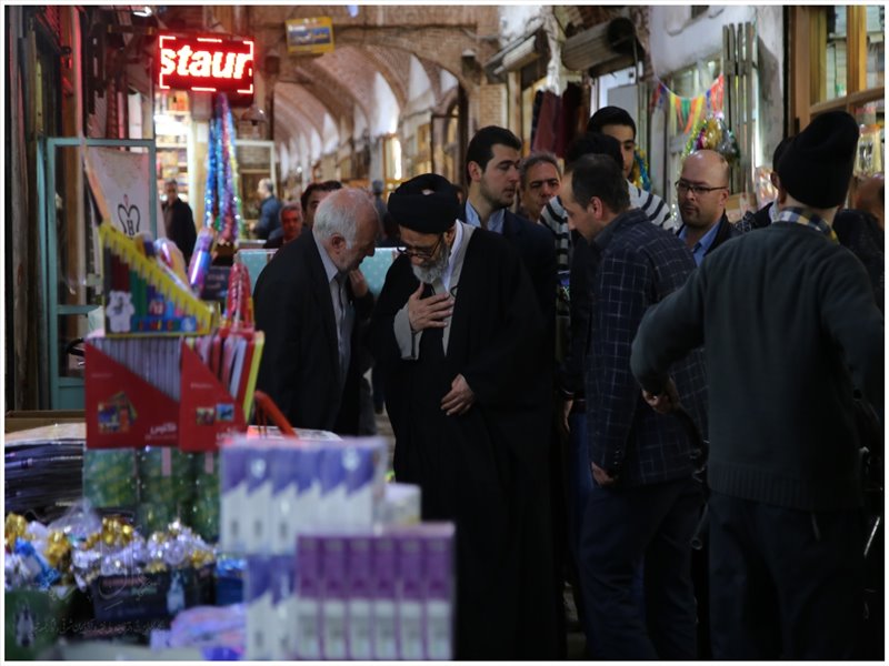 حضور در بازار بزرگ تبریز به روایت تصویر