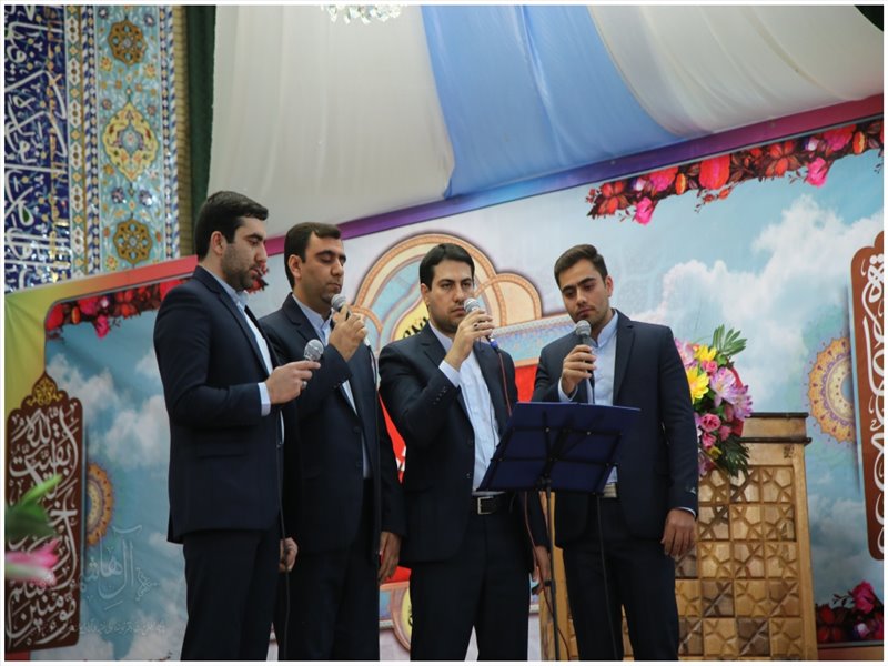 آئین عمامه گذاری طلاب حوزه علمیه ولی‌عصر(عج) بناب