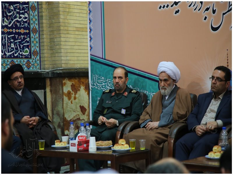 آئین عمامه گذاری طلاب حوزه علمیه ولی‌عصر(عج) بناب