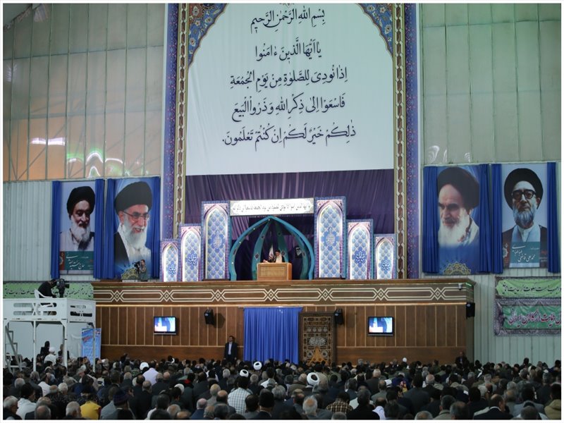 گزارش تصویری نماز جمعه تبریز
