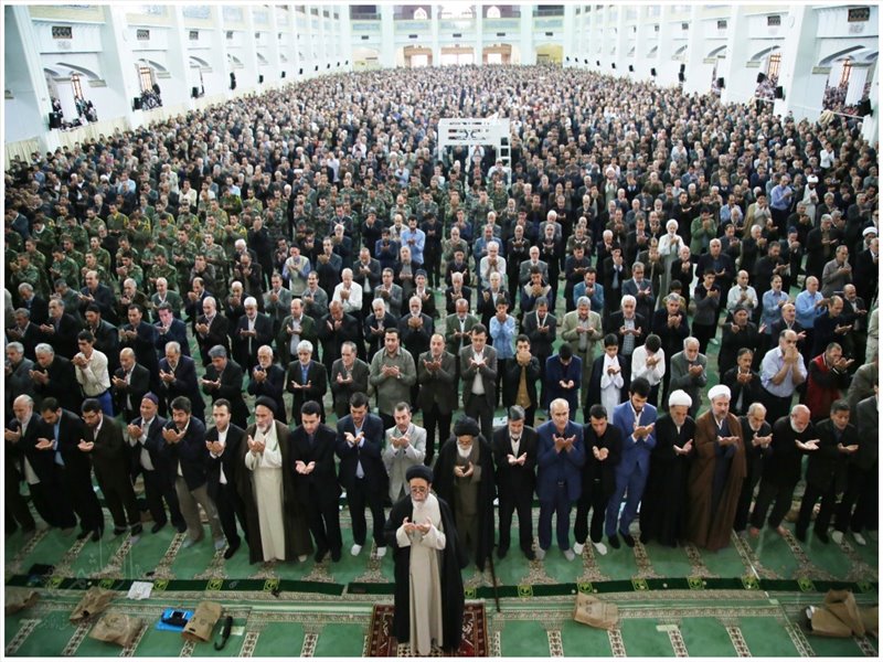 گزارش تصویری نماز جمعه تبریز
