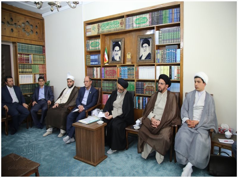 دیدار ریاست و کارکنان دانشگاه جامع علمی کاربردی
