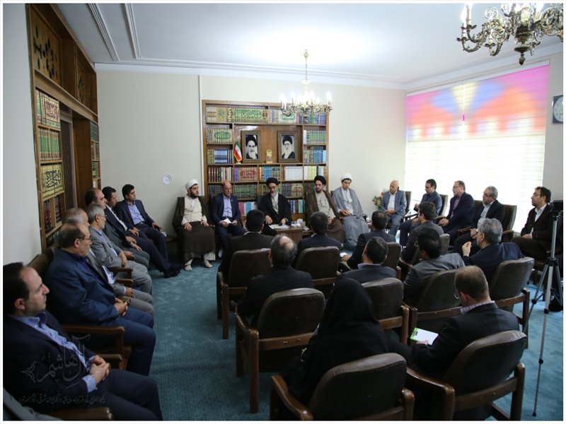 دیدار ریاست و کارکنان دانشگاه جامع علمی کاربردی