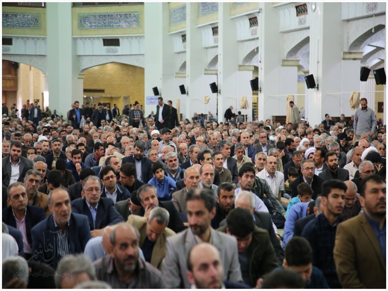 گزارش تصویری نماز جمعه تبریز