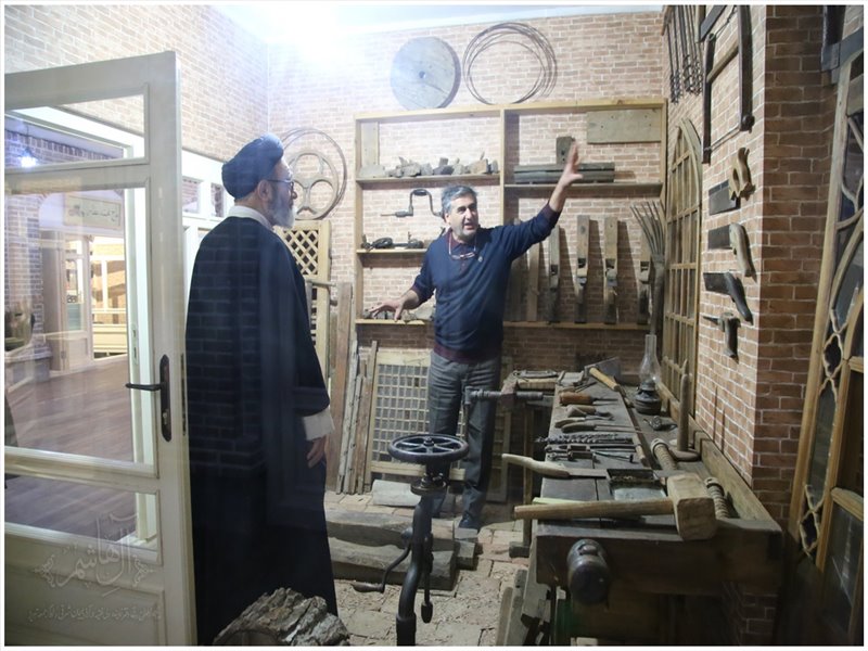 بازدید از موزه مشاغل بازار تبریز