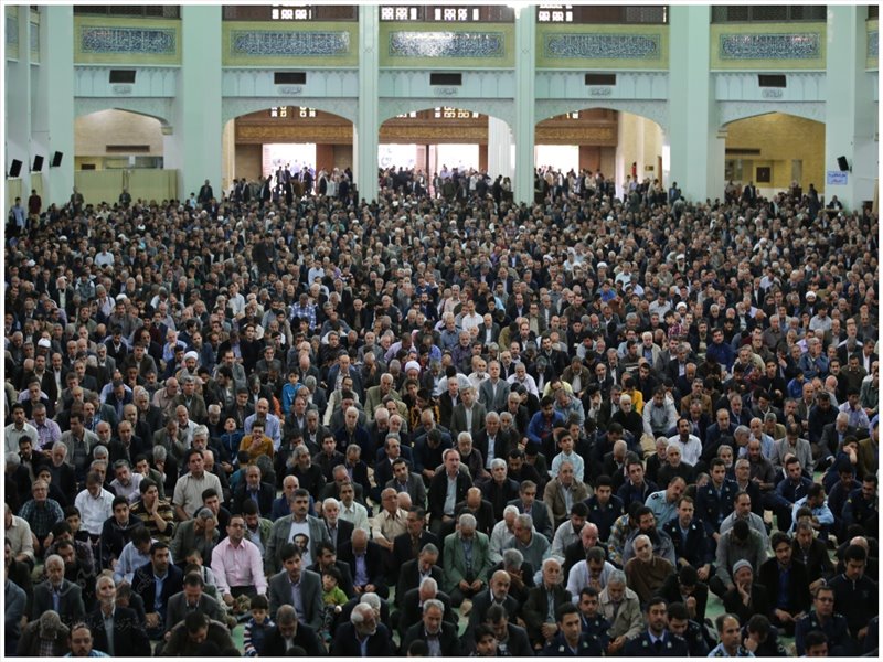 گزارش تصویری نماز جمعه تبریز