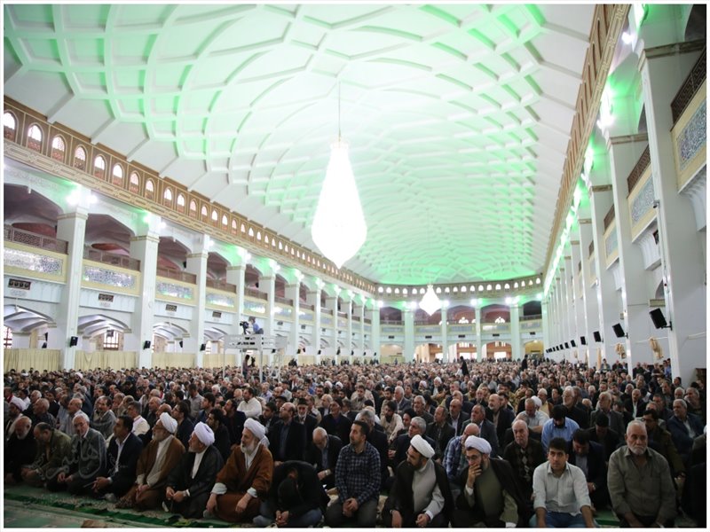 گزارش تصویری نماز جمعه تبریز