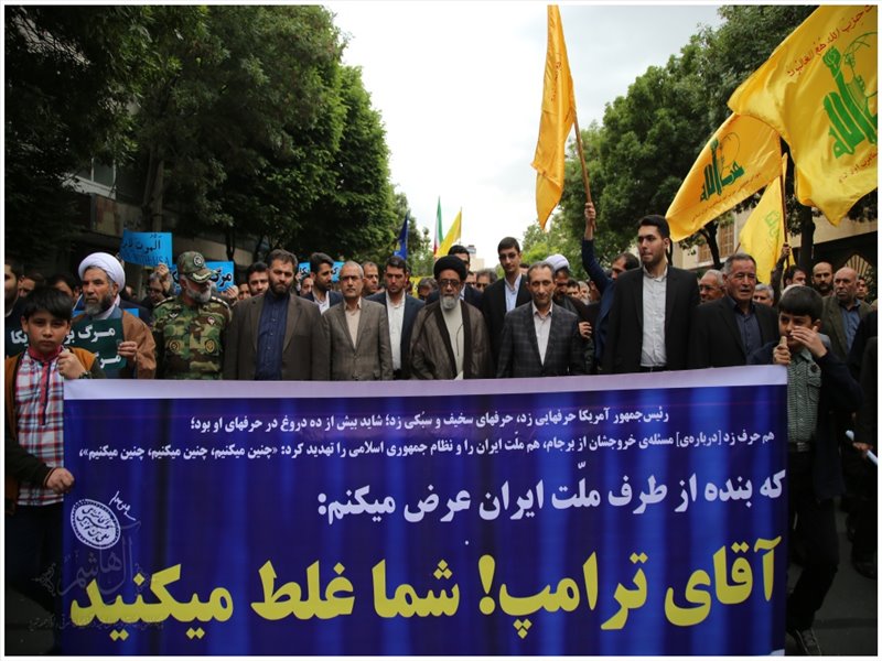 گزارش تصویری نماز جمعه تبریز