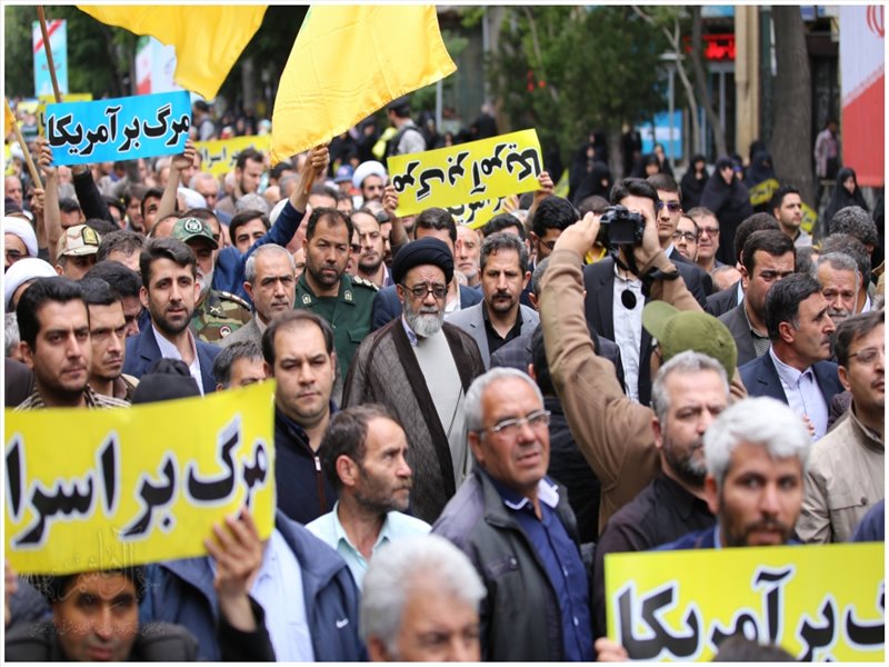 گزارش تصویری نماز جمعه تبریز