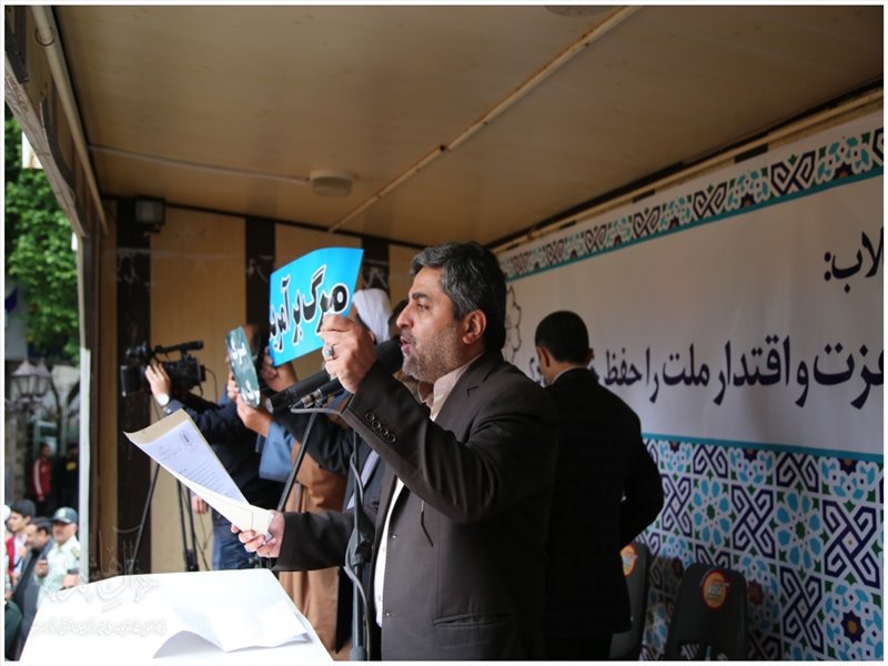 گزارش تصویری نماز جمعه تبریز