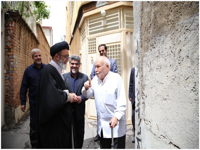دیدار با خانواده معظم شهیدان والامقام قاری راثی به روایت تصویر