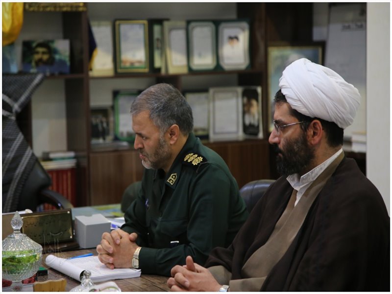 در جمع سربازان پادگان شهید قاضی طباطبایی تبریز
