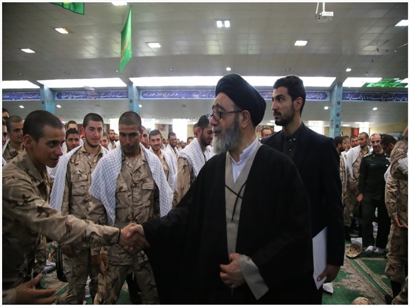 در جمع سربازان پادگان شهید قاضی طباطبایی تبریز