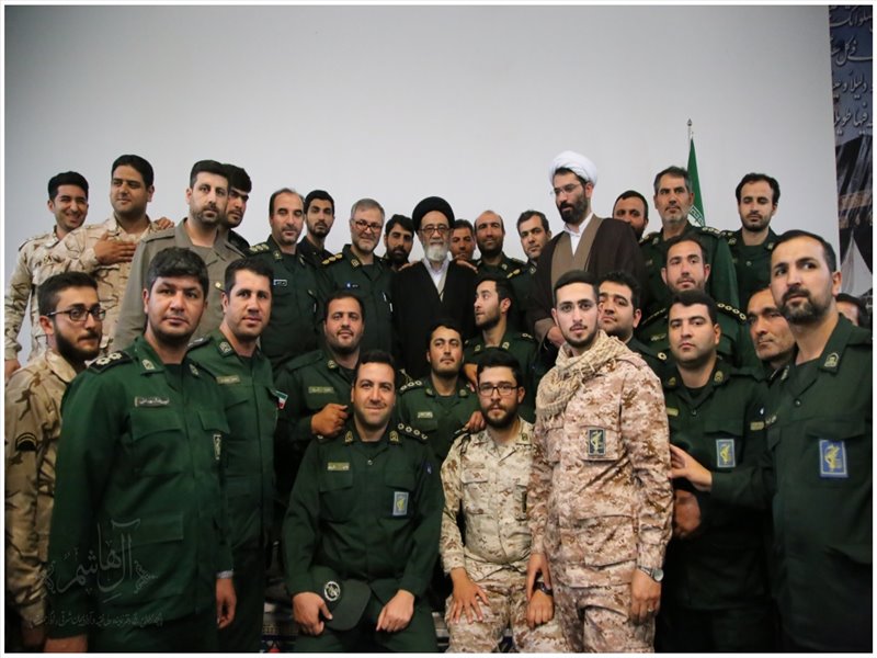 در جمع سربازان پادگان شهید قاضی طباطبایی تبریز