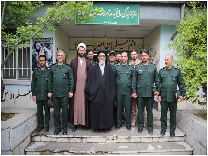 در جمع سربازان پادگان شهید قاضی طباطبایی تبریز