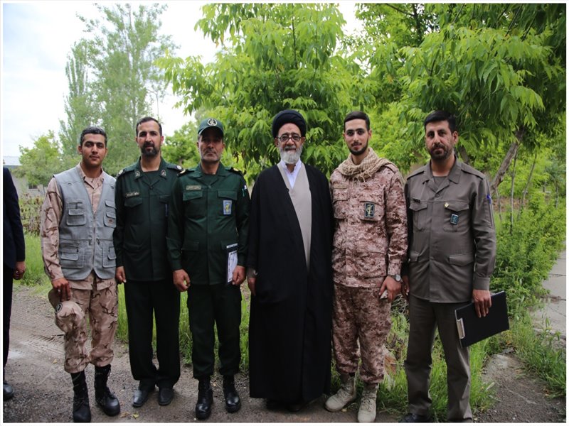 در جمع سربازان پادگان شهید قاضی طباطبایی تبریز