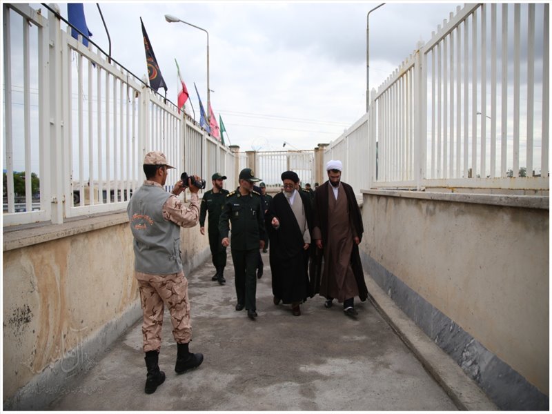 در جمع سربازان پادگان شهید قاضی طباطبایی تبریز