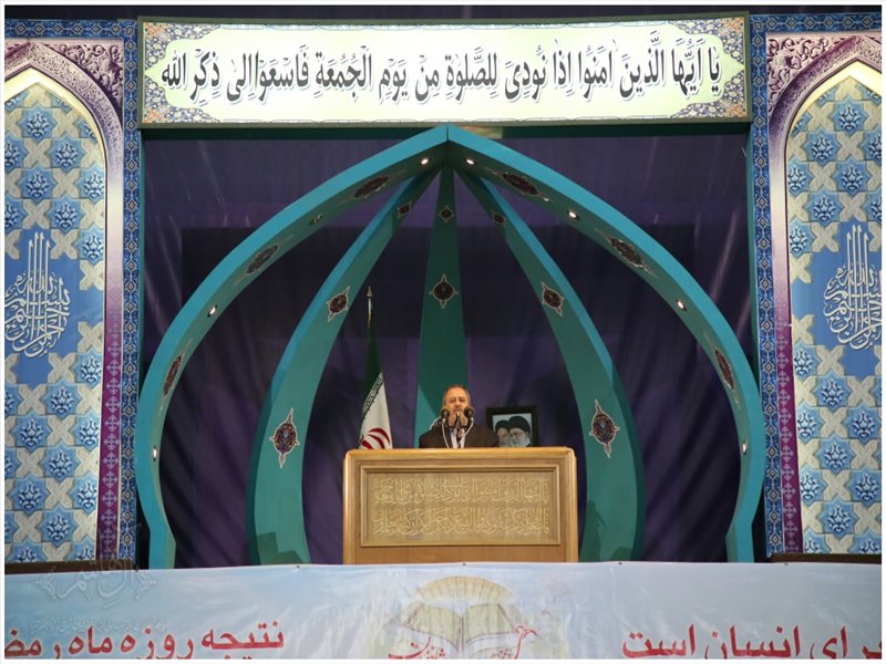 گزارش تصویری نماز جمعه تبریز