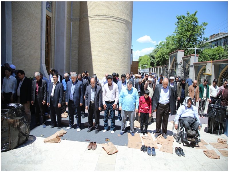 گزارش تصویری نماز جمعه تبریز