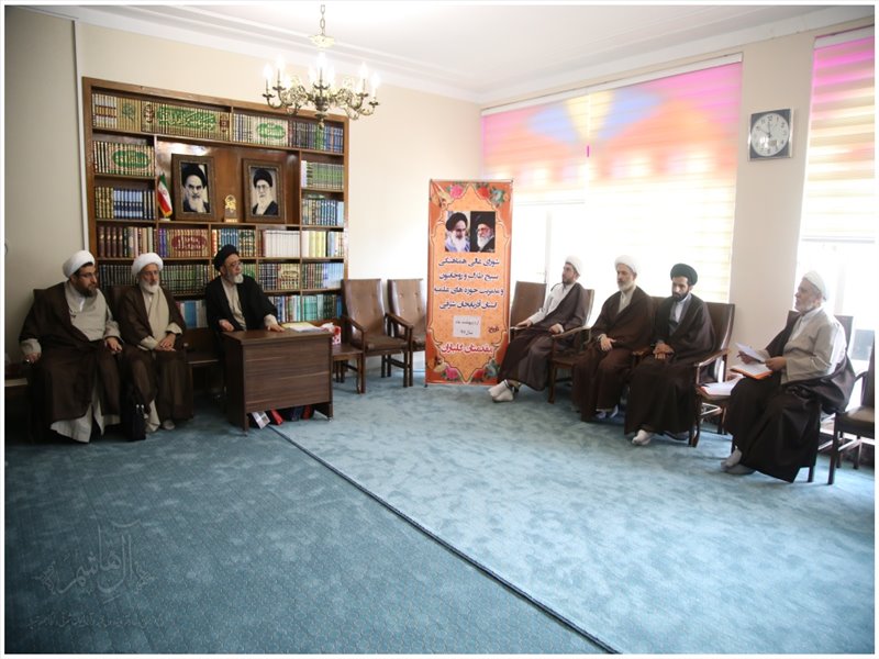 جلسه شورای عالی هماهنگی بسیج طلاب و روحانیون