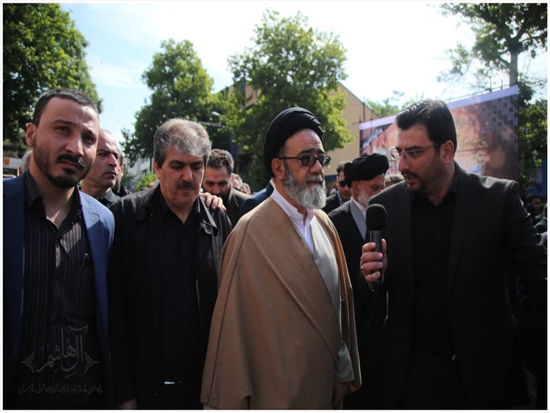 مراسم تشییع پیکر امام جمعه سابق ارومیه به روایت تصویر