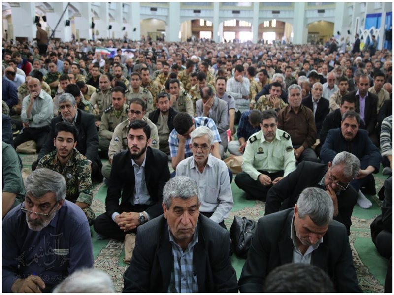 گزارش تصویری نماز جمعه تبریز