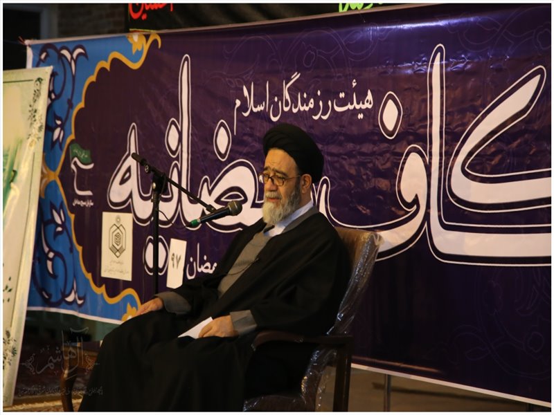 مراسم اعتکاف رمضانیه هیأت رزمندگان اسلام تبریز