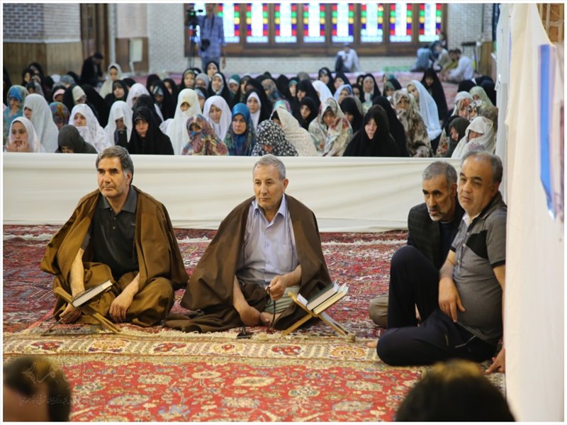 مراسم اعتکاف رمضانیه هیأت رزمندگان اسلام تبریز