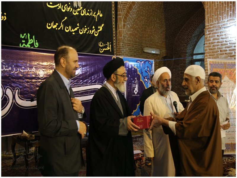 مراسم اعتکاف رمضانیه هیأت رزمندگان اسلام تبریز