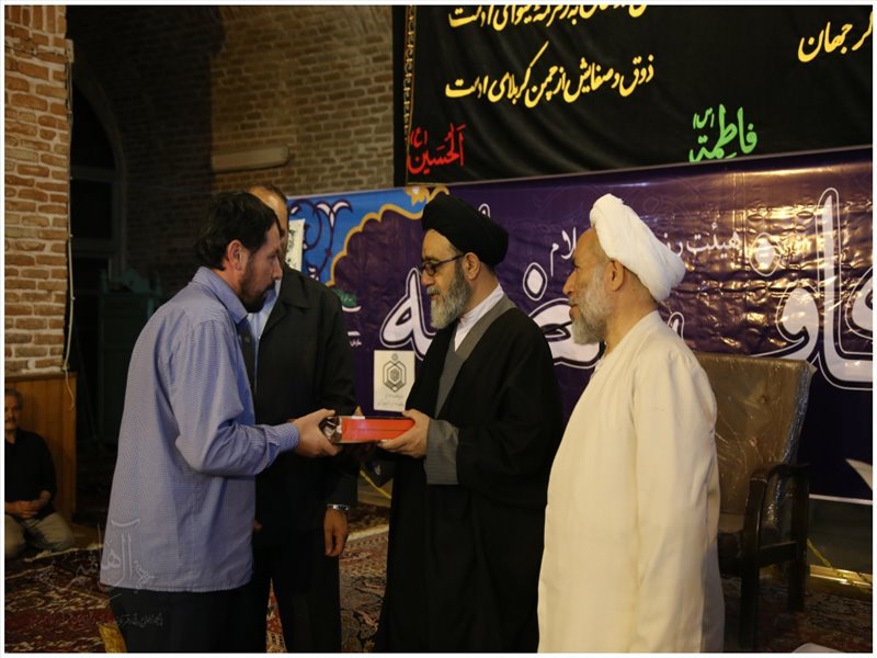 مراسم اعتکاف رمضانیه هیأت رزمندگان اسلام تبریز