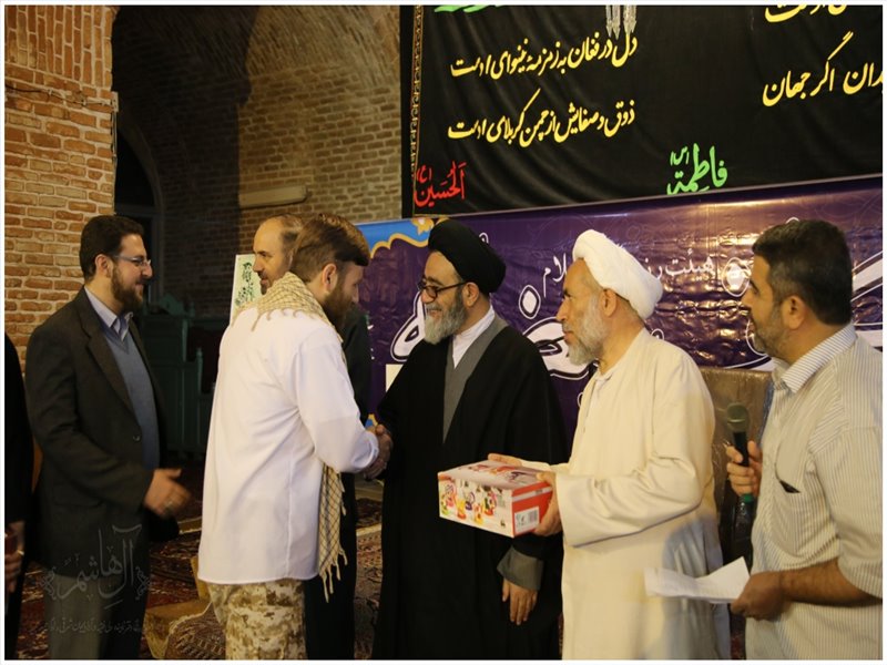 مراسم اعتکاف رمضانیه هیأت رزمندگان اسلام تبریز