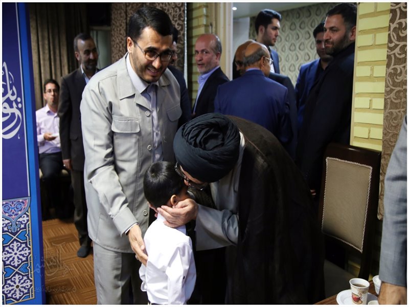 دیدار عیدانه امام جمعه تبریز