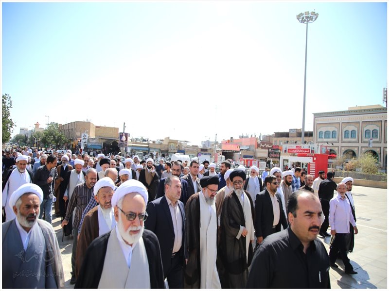 مراسم تشییع آیت‌الله دوزدوزانی برگزار شد