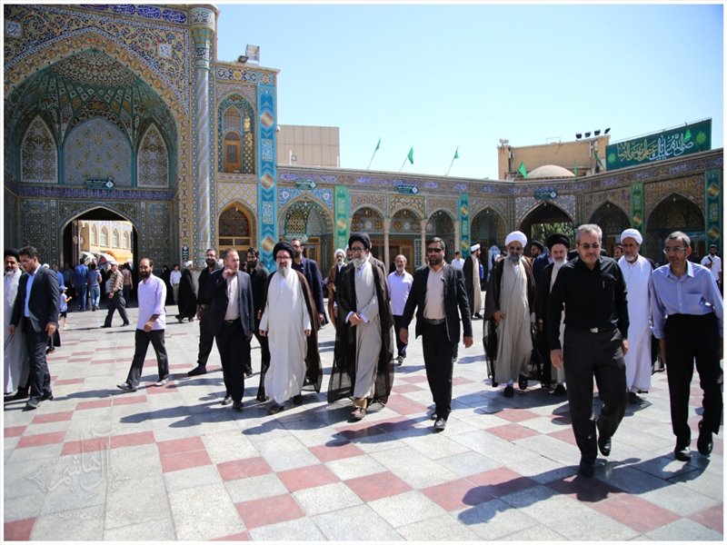 مراسم تشییع آیت‌الله دوزدوزانی برگزار شد