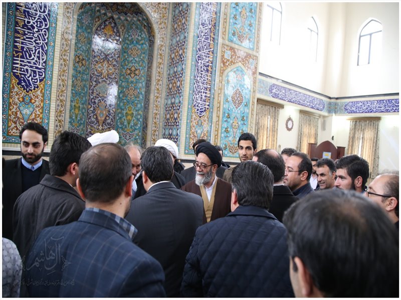 حضور حجت الاسلام والمسلمین آل هاشم در دانشگاه آزاد اسلامی تبریز