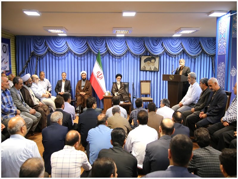 دیدار مسئولان و دست‌اندرکاران حج 97