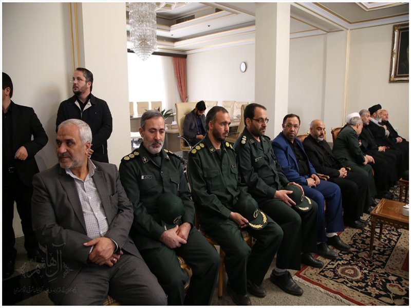 مراسم استقبال از پیکر مطهر شهید وحید فرهنگی والا