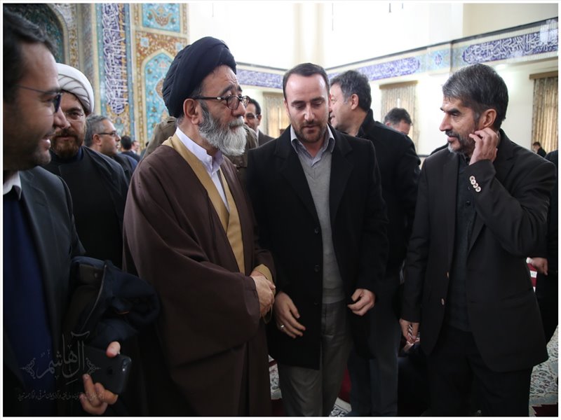حضور حجت الاسلام والمسلمین آل هاشم در دانشگاه آزاد اسلامی تبریز