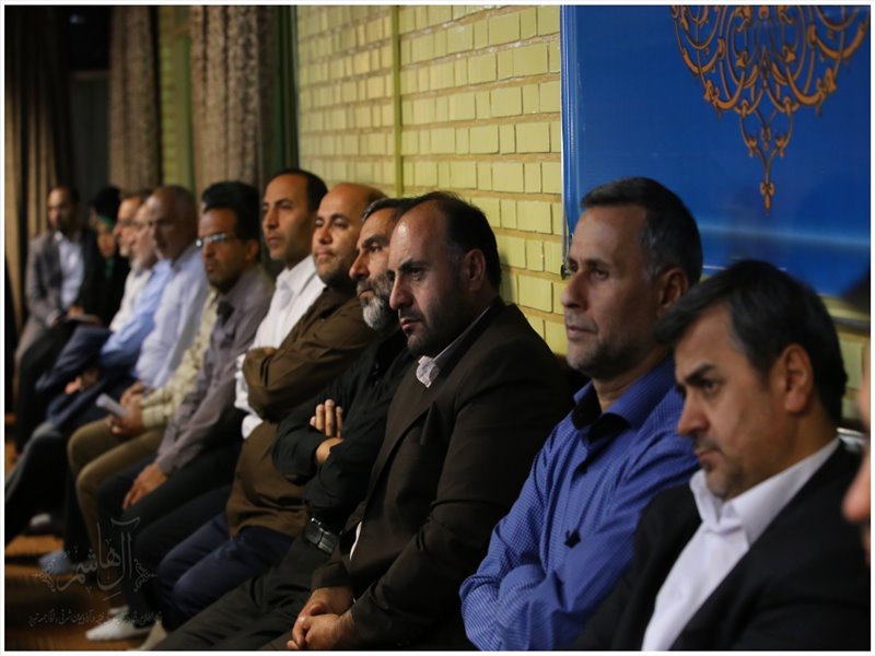 دیدار مسئولان و دست‌اندرکاران حج 97