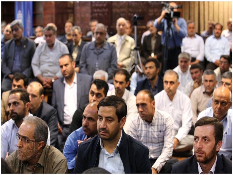 دیدار مسئولان و دست‌اندرکاران حج 97