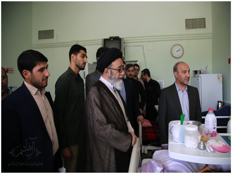 بازدید آل هاشم از آسایشگاه بابا‌ باغی تبریز