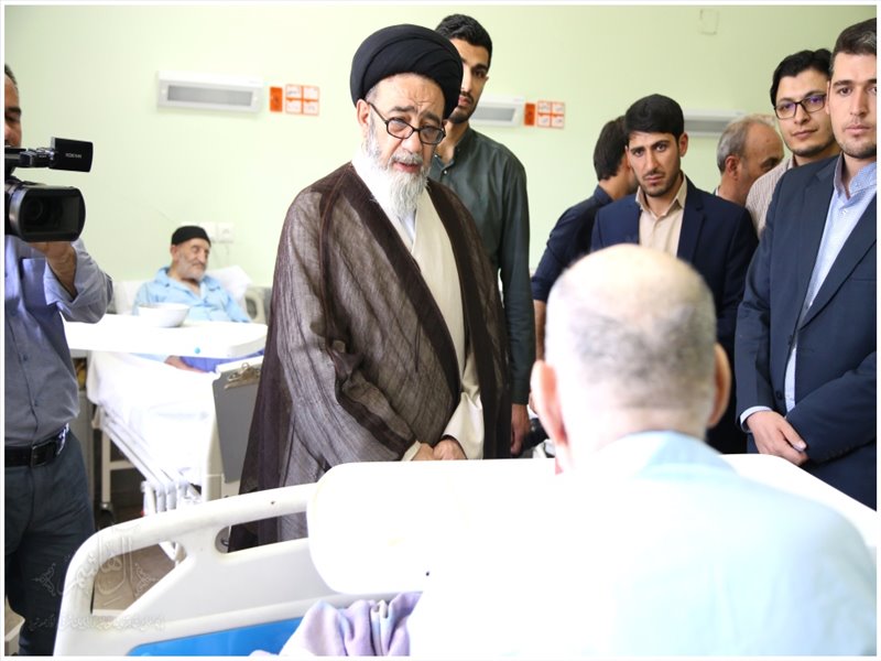 بازدید آل هاشم از آسایشگاه بابا‌ باغی تبریز