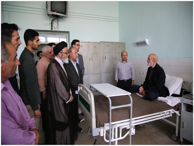 بازدید آل هاشم از آسایشگاه بابا‌ باغی تبریز