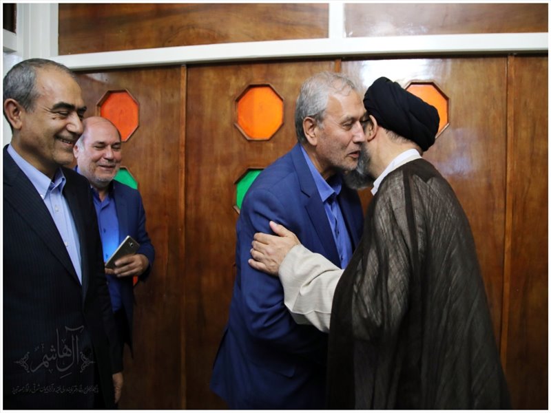 دیدار دکتر ربیعی با حجت‌الاسلام و‌المسلمین آل‌هاشم