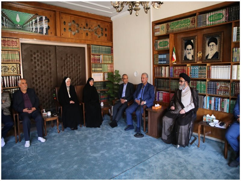 دیدار دکتر ربیعی با حجت‌الاسلام و‌المسلمین آل‌هاشم