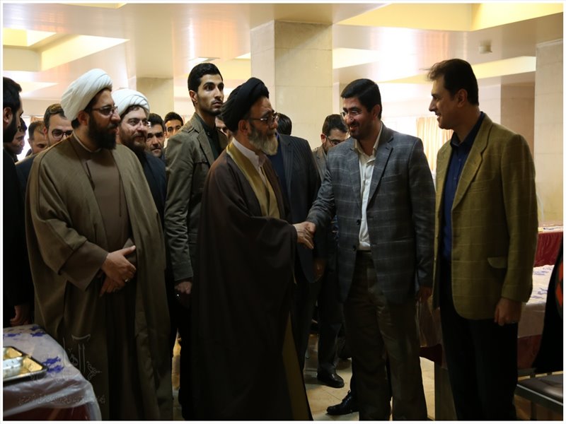 حضور حجت الاسلام والمسلمین آل هاشم در دانشگاه آزاد اسلامی تبریز