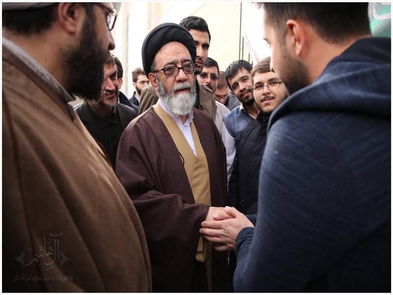 حضور حجت الاسلام والمسلمین آل هاشم در دانشگاه آزاد اسلامی تبریز