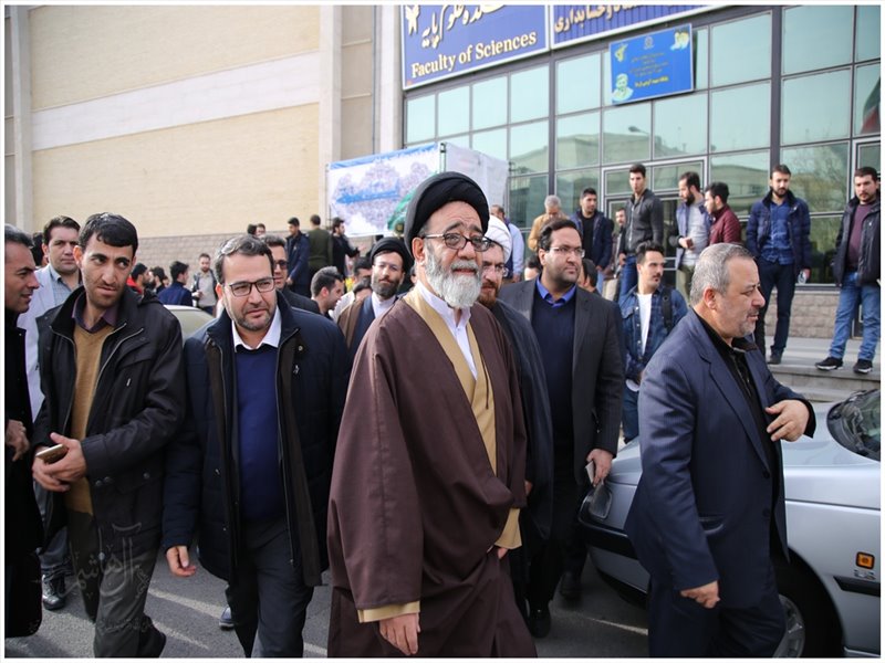 حضور حجت الاسلام والمسلمین آل هاشم در دانشگاه آزاد اسلامی تبریز