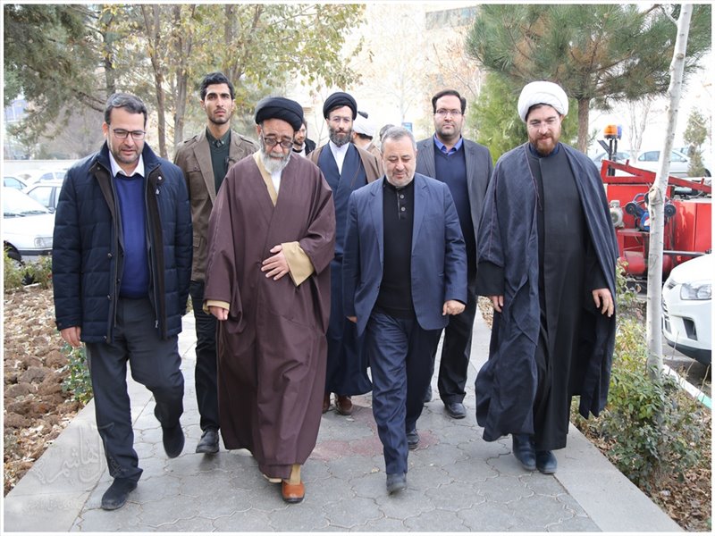 حضور حجت الاسلام والمسلمین آل هاشم در دانشگاه آزاد اسلامی تبریز